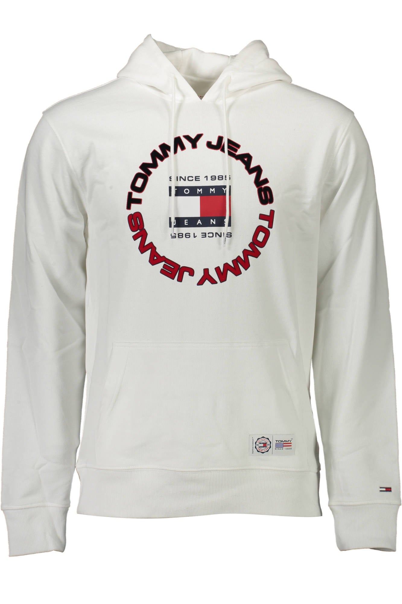 Tommy Hilfiger Felpa Senza Zip Uomo Bianco - mem39