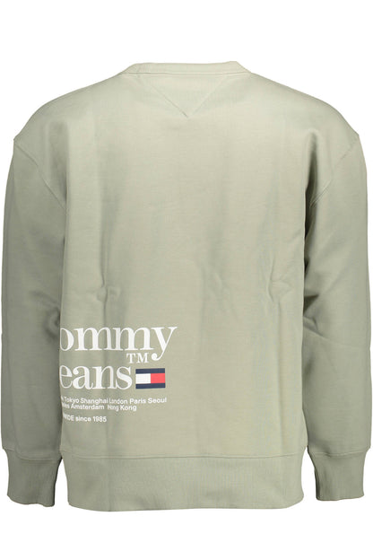 Tommy Hilfiger Felpa Senza Zip Uomo Verde"" - mem39