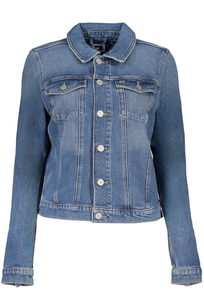 Tommy Hilfiger Giubbotto In Jeans Donna Blu"" - mem39