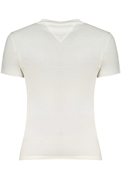 Tommy Hilfiger T-Shirt Maniche Corte Donna Bianco"" - mem39