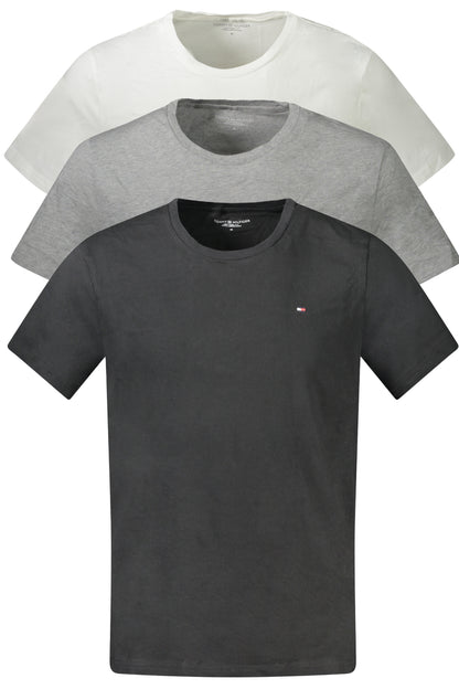 Tommy Hilfiger T-Shirt Maniche Corte Uomo Grigio"" - mem39