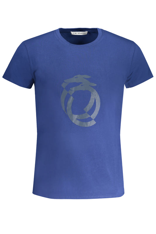 Trussardi T-Shirt Maniche Corte Uomo Blu"" - mem39