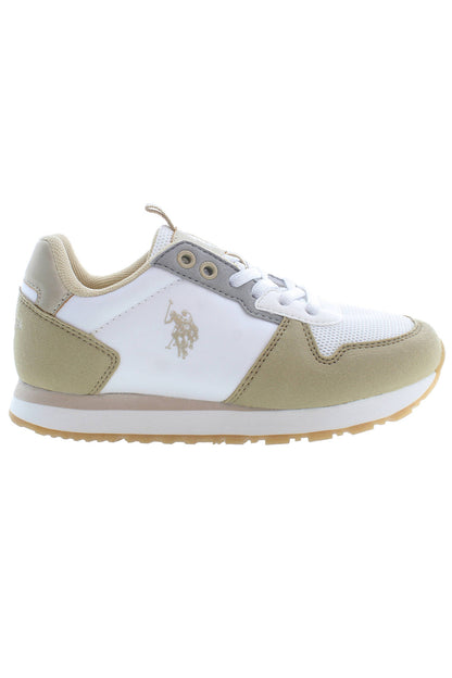 U.S. Polo Best Price Calzatura Sportiva Bambina Beige"" - mem39