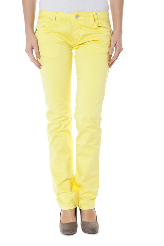 Zuelements Pantalone Donna Giallo"" - mem39